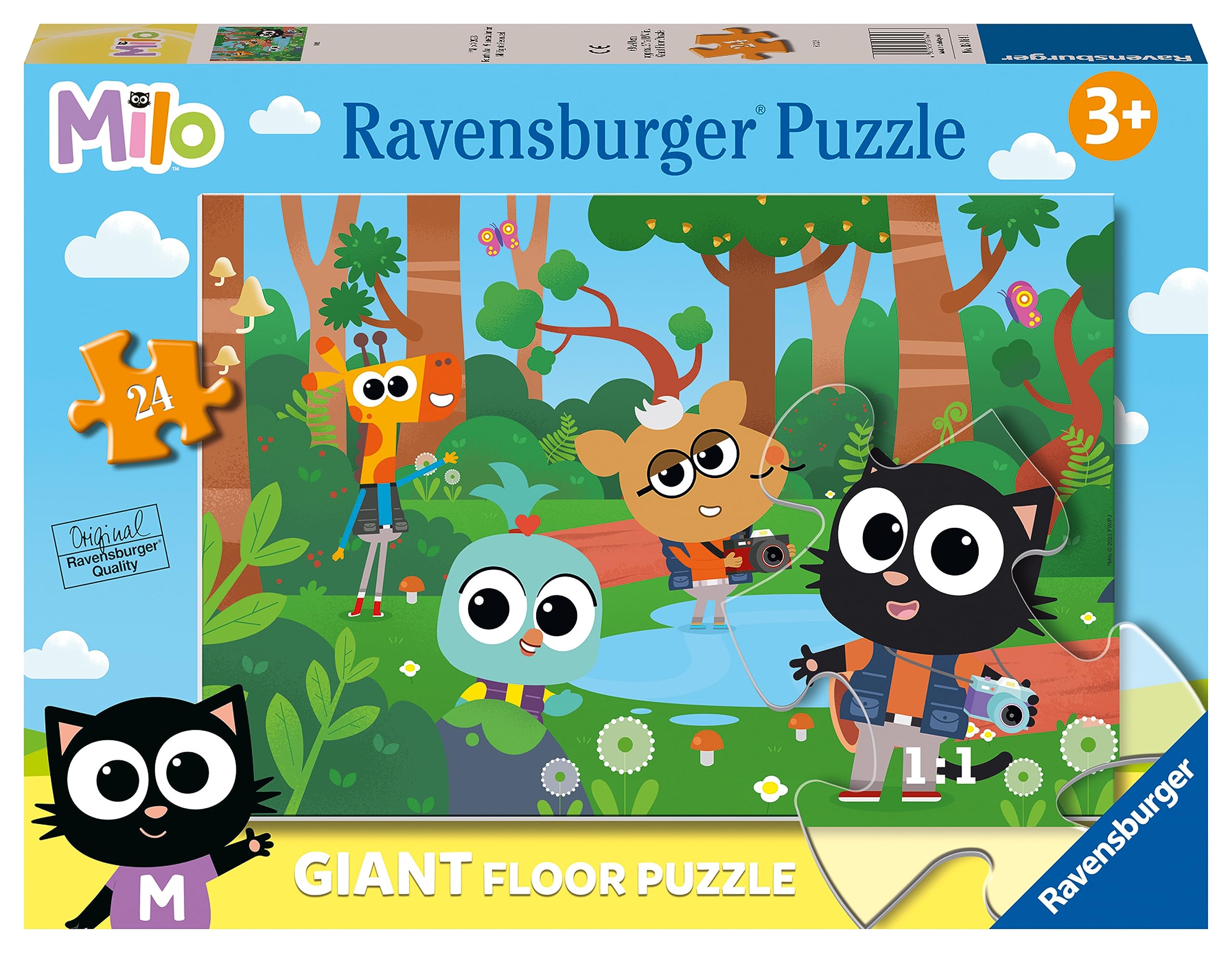 Ravensburger Milo 24 Piece Giant Floor Jigsaw Puzzle for Kids Age 3 Years Up