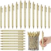 Chivertion 25 Pcs Ramadan Mubarak Pens Gifts Eid Retractable Ballpoint Pens with Black Ink Ramadan Mubarak Party Favors for Muslim Islamic Office Giveaways Prizes Supplies