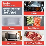 SousVideTools Vacuum Sealer Rolls Pack of 2 28cm x 6m for Sous Vide view 9