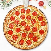 SUCHAGIFT Pizza Ornaments for Christmas Tree - Pizza Ornament - Food Lovers Gifts for Women, Men - Ceramic Christmas Hanging Ornament 2025