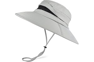 EINSKEY Waterproof Sun Hat for Men Women, UPF 50+ UV Protection Wide Brim Packable Hat for Fishing Hiking Garden Safari Beach