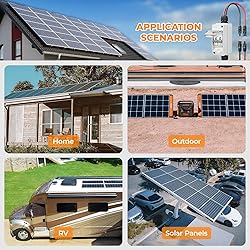 Pjerjzn Solar Panel Disconnect Switch 1000V 60A PV