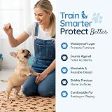 Magnus Creations Reusable 5-Layer Dog Pee Pads 76x91 cm 3-Pack view 4