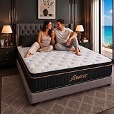 Queen 14 Inch Hybrid Mattress in a Box, Medium Firm for Side Sleepers | 2026 Upgraded Gel Memory Foam &amp; Zoned Pocket Coils, Hip &amp; Lumbar Support, Pressure Relief, Motion Isolation &amp; 365-Day Trial