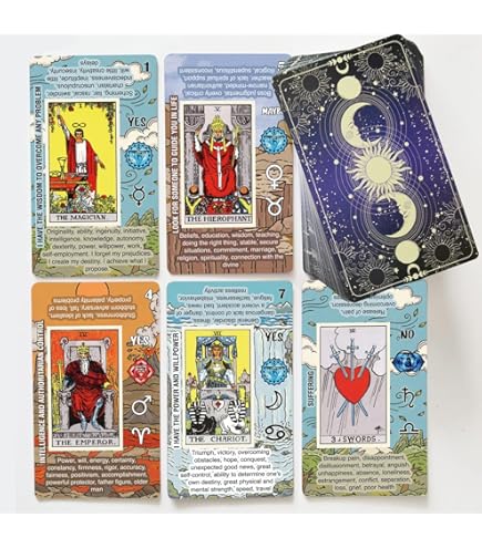 Amazon.com: Tarot Cards for Beginners – Beginner Tarot Deck with