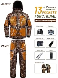 NEW VIEW Insulated Hunting Clothes for Men Cold