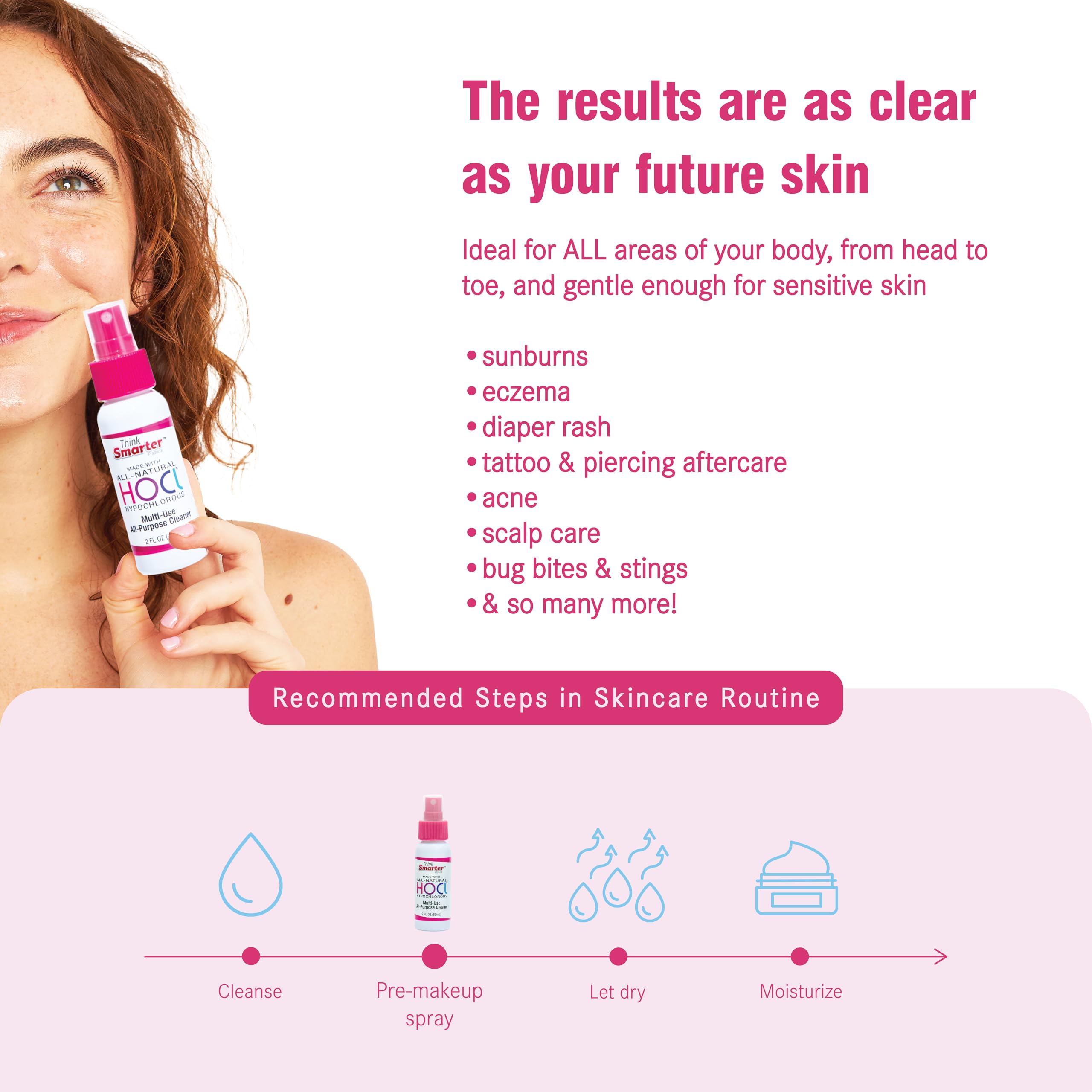 Mua Think Smarter Products HOCL All-Purpose Cleaner with Hypochlorous ...