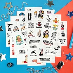 BulbaCraft Wrestling Stickers and Decals for Water