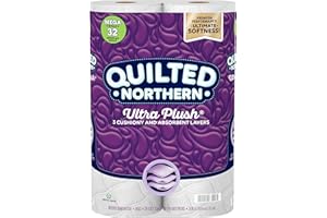 GEORGIA-PACIFIC Georgia Pacific QUILTED NORTHERN ULTRA PLUSH® TOILET PAPER, 8 MEGA ROLLS