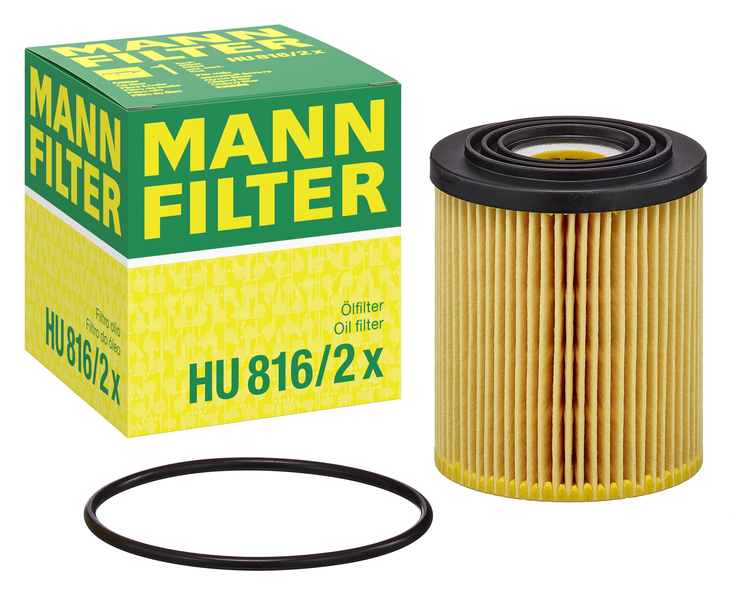 MANN-FILTER HU 816/2 x Oil Filter - CARS + TRANSPORTERS