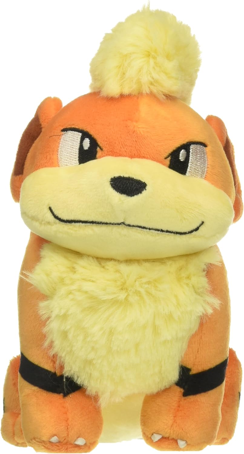 pokemon growlithe plush