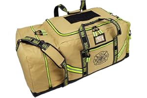 Lightning X Ripstop 3XL Firefighter Step-in Turnout Gear Bag & Helmet Compartment