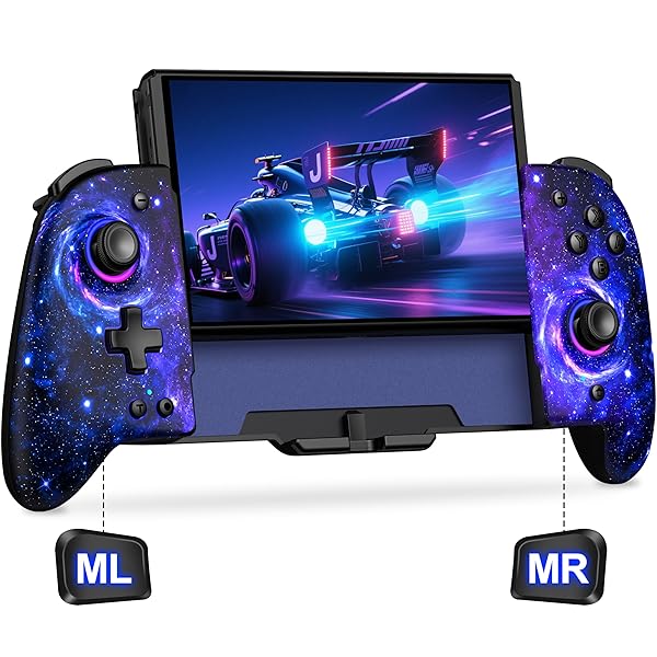 GAMMEEFY SWITCH CONTROLLERS, HALL EFFECT JOYSTICK SWITCH JOYPAD...