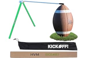 HVM Kickoff! Football Holder, Premium Football Kicking Tee for Field Goal Place Holder, Extra Point Kicking Tee, Football Tee for Any Size Football