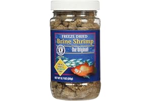 San Francisco Bay Brand ASF71109 Freeze Dried Brine Shrimp for Fresh and Saltwater Fish, 20gm