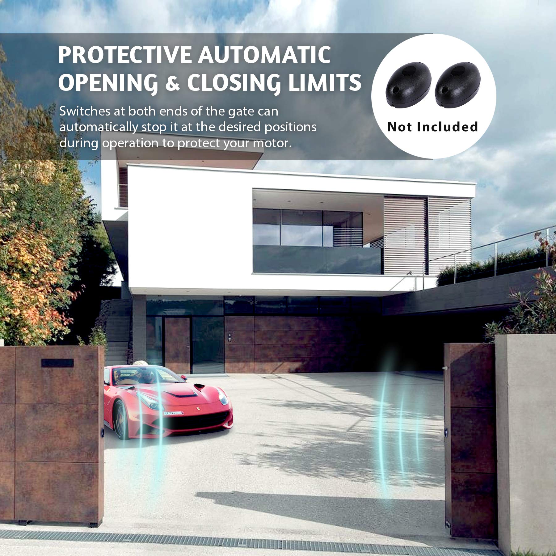 COZ Automatic Sliding Gate O...B0197V3OD2
