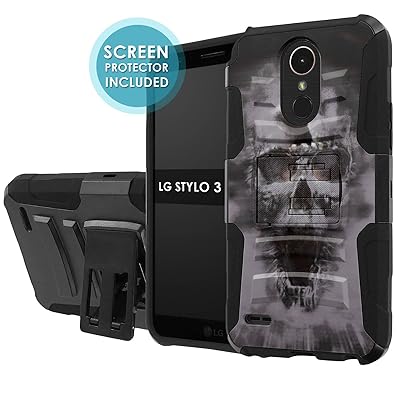 LG Stylo Total Defense Armor Case with Kickstand, Ethiopia Ubuy