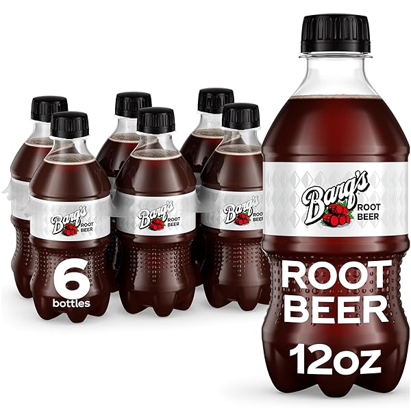 BARQ’S ROOT BEER BOTTLES, 12 FL OZ, 6...