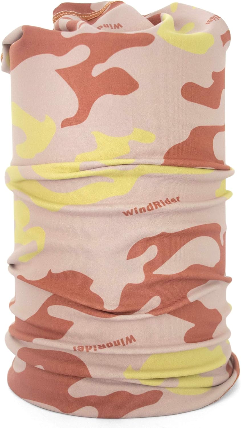 WindRider UPF 50+ Neck Gaiter, Face mask Sun Protection for Fishing, Biking, etc: Clothing
