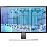 Samsung U28D590 Monitor PC 4K da 28 Pollici, Ultra High Definition, 2 HDMI, Display Port, Cornice Ultra Sottile, Nero Opaco