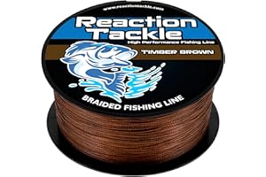 Reaction Tackle Braided Fishing Line - Pro Grade Power Performance for Saltwater or Freshwater Fish