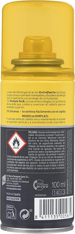 - Laca Extrafuerte Profesional Fijación 6-100 ml
