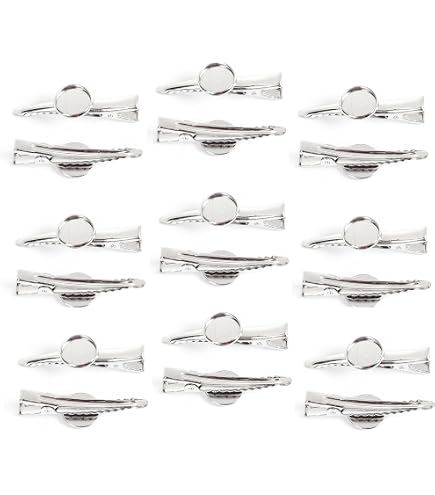 Amazon.com : 20 Pcs Metal Bobby Pins Hair Clips Hairdressing  display picture 1