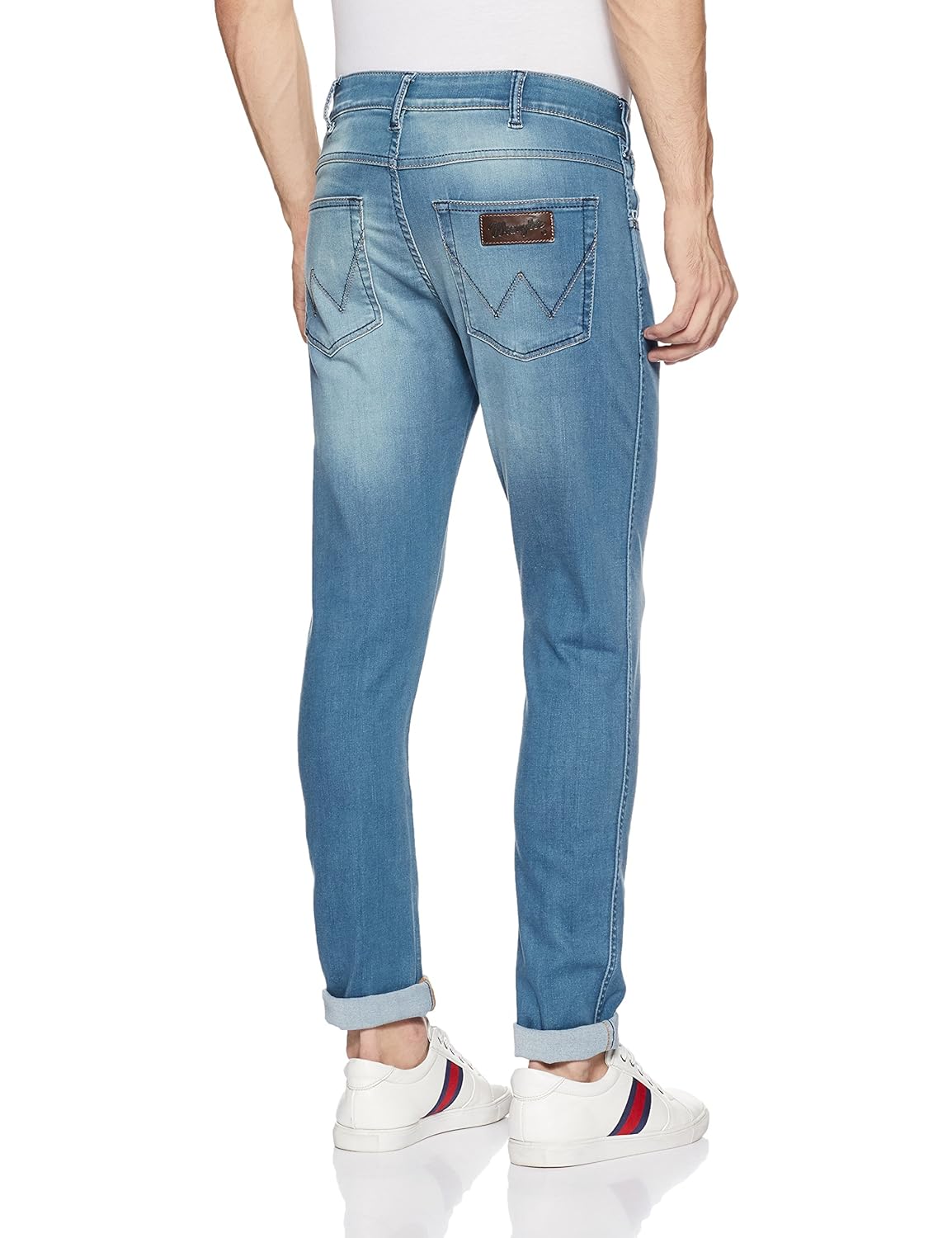 wrangler men's skinny fit jeans