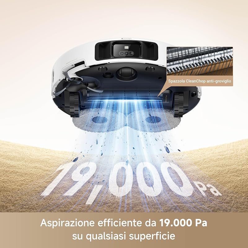P50 Pro Ultra Robot Aspirapolvere, Bianco