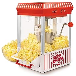 Nostalgia Popcorn Maker Machine - Professional Cart