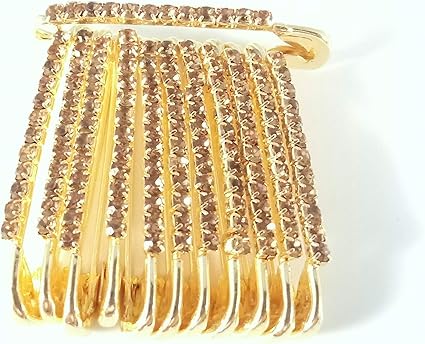 Amazon Com Sarvam Decorative Safety Pins Saree Pins Brooch One