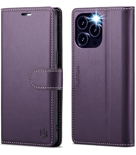 Amazon.com: ZZXX for iPhone 16 Pro Wallet Case with [RFID Blocking