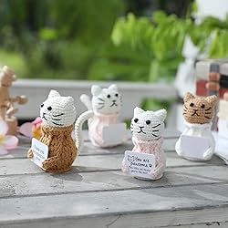 YOOJEE Crochet Cat “Thank You for Helping Me