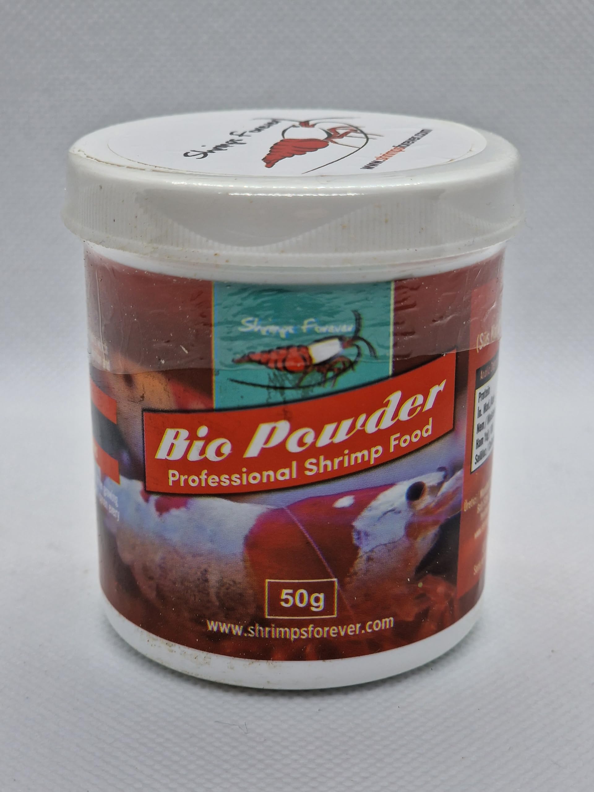 Shrimps Forever Biopowder | 50g - mix of good bacteria and minerals witch takes care of the growth of microbacteria in new and existing aquaria.