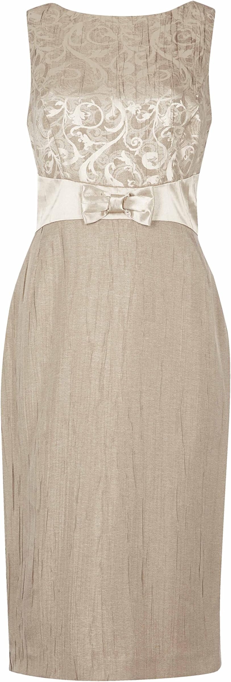 Roman Originals Ladies Mother of The Bride Groom Summer Dress - Women Floral Embroidered Jacquard Shift Wedding Guests Formal Dresses