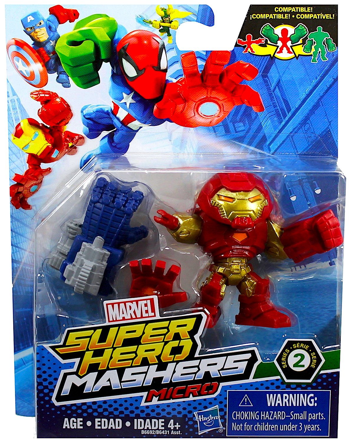 super hero mashers hulkbuster