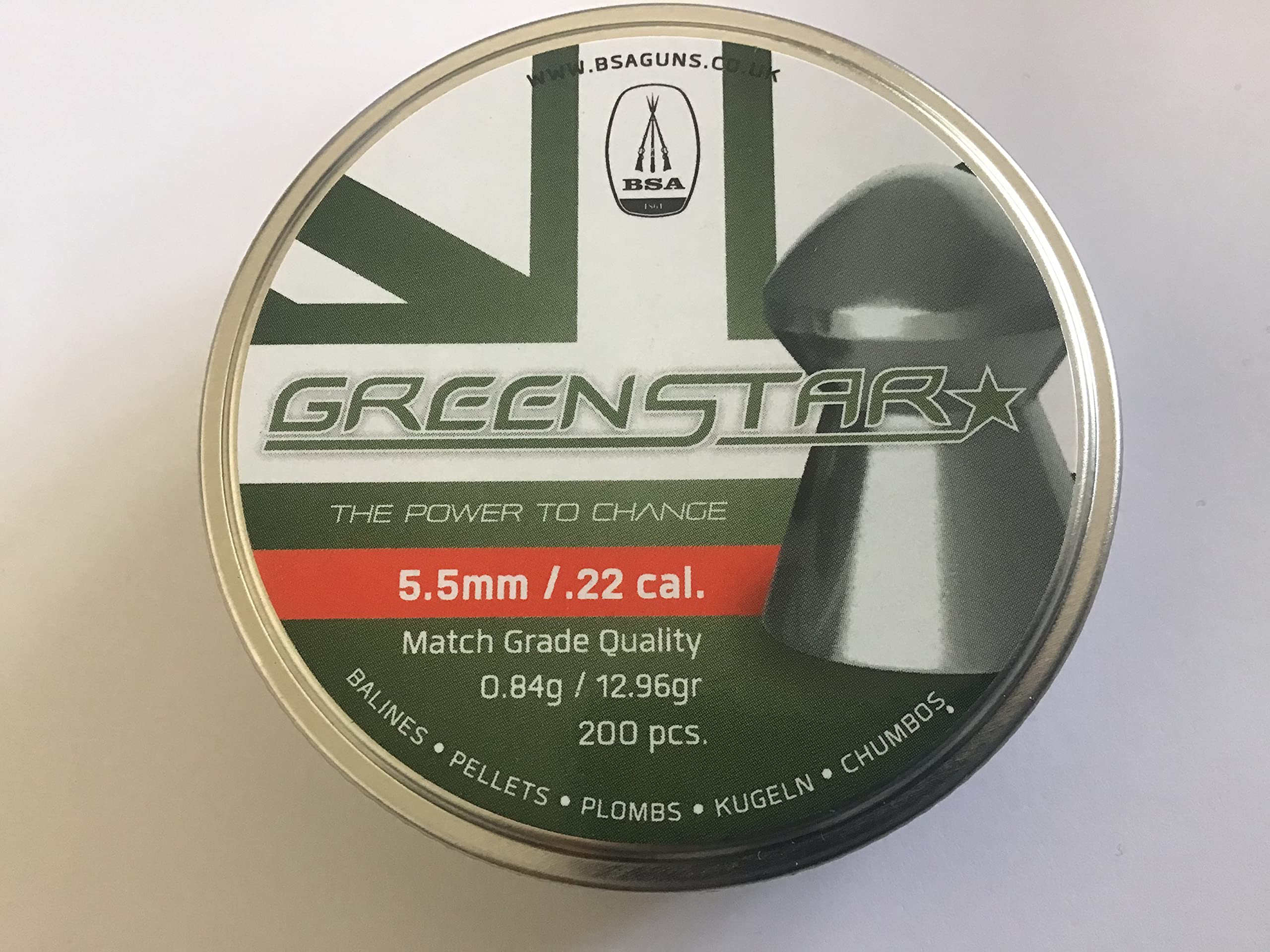 iHunter Greenstar by BSA .22/5.5mm (200ct) L588