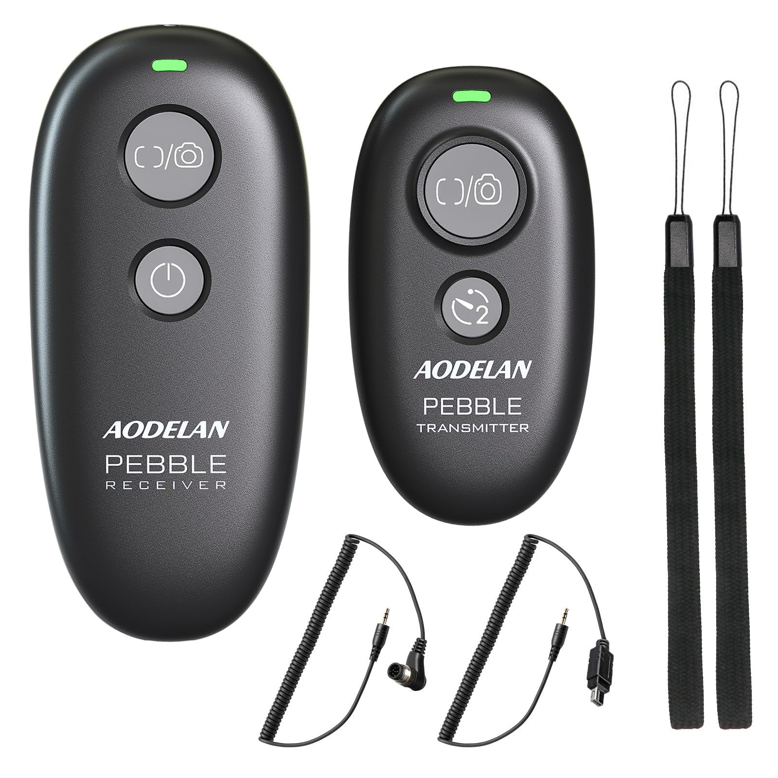 Camera Remote Control Wireless Shutter Release for Nikon Df, Z7, Z6, D750, D5600, D780, D850, D800, D7200, D3, D4, D5, COOLPIX P1000, P7800 Cameras; Replaces Nikon MC-DC2, MC-30, MC-36A.