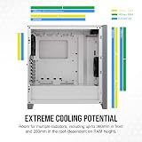 Corsair 4000D Airflow White Mid-Tower Case with Two 120mm Fans view 5