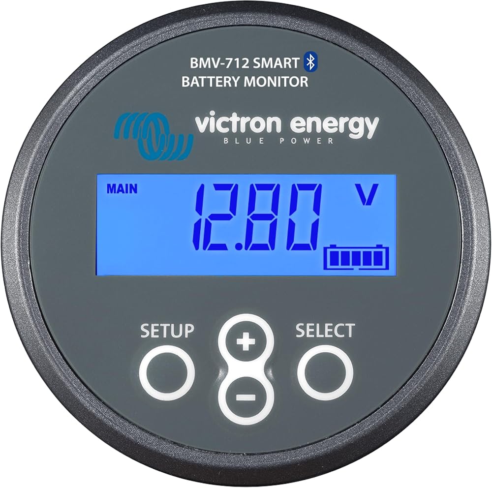 Victron Energy BMV-712 Smart Battery Monitor with Shunt 6.5-70 VDC Bluetooth