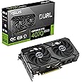 ASUS Dual GeForce RTX™ 4070 Super EVO OC Edition 12GB GDDR6X (PCIe 4.0, 12GB GDDR6X, DLSS 3, HDMI 2.1a, DisplayPort 1.4a, 2.5-Slot Design, Axial-tech Fan Design, 0dB Technology, and More)
