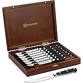 Wusthof Classic Steak Knife Set with Wood Case (8 Piece)