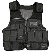 N NOAH Heavy-Duty Tool Vest for Men, Adjustable Size, 1680D Ballistic Fabric, Breathable Construction Vest with Reflective Stripes, Multi-Purpose Pockets for Electrician, Carpenter, Outdoor Activities