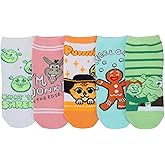 Bioworld Shrek What The Shrek? Character Art Women's 5-Pair Ankle Socks