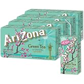 AriZona Green Tea, Drink Boxes | Cane Sugar | 6.75 fl oz (32 Pack)