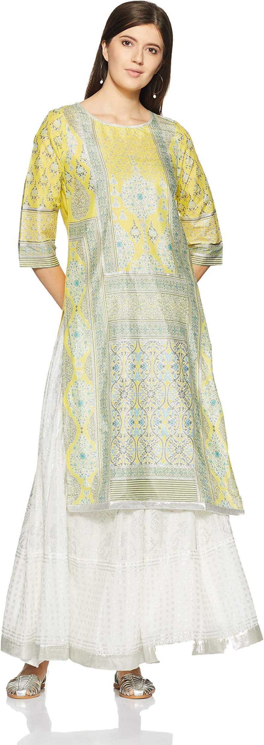 W for Women's Straight Kurta