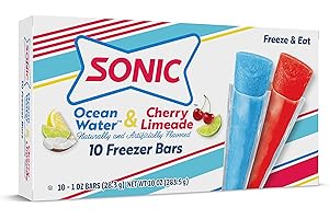 THE JEL SERT COMPANY Sonic Freezer Bars (Cherry Limeade,Ocean Water, 1 oz.)