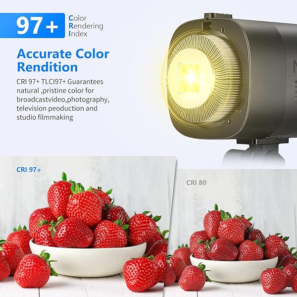 NEEWER 100W 5600K LED VIDEO LIGHT, BOWENS MOUNT COB DAYLIGHT BALANCED LED CONTINUOUS LIGHTING CRI 97+,TLCI 97+ 11000LUX WITH 2.4G REMOTE FOR VIDEO RECORDING,WEDDING,OUTDOOR SHOOTING,YOUTUBE (CB100)