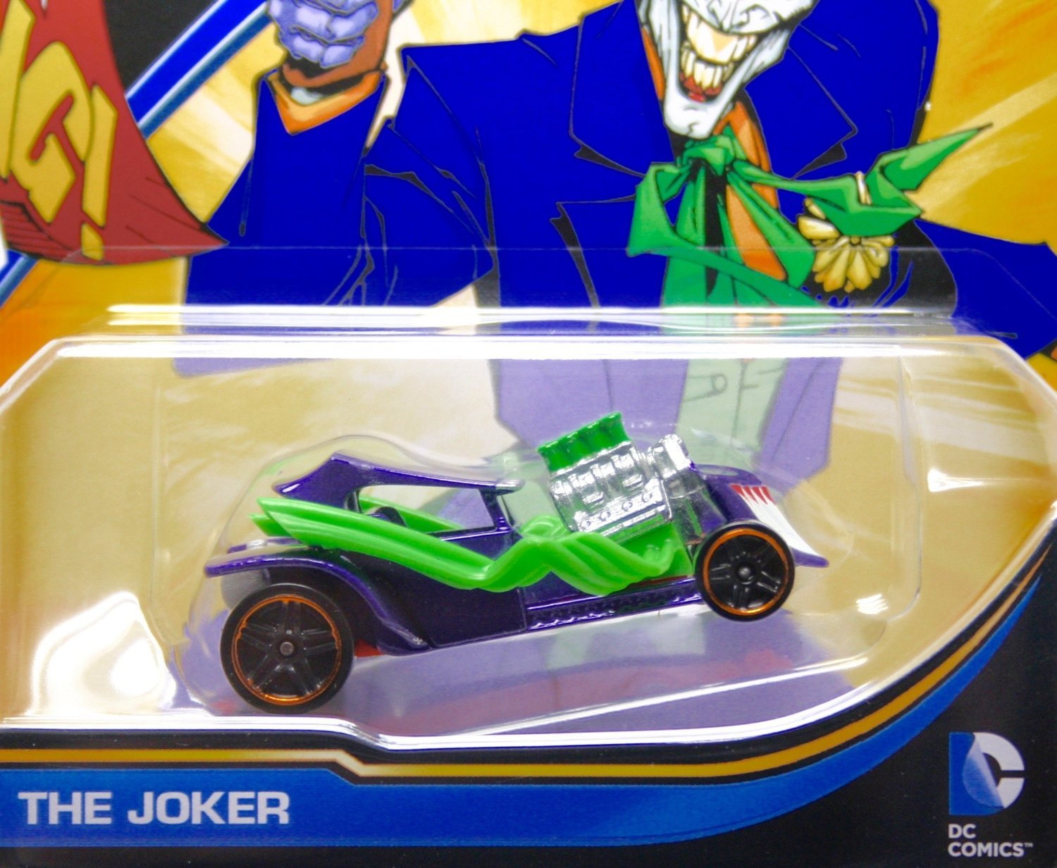 THE JOKER * DC COMICS * 164 Scale Hot Wheels Character