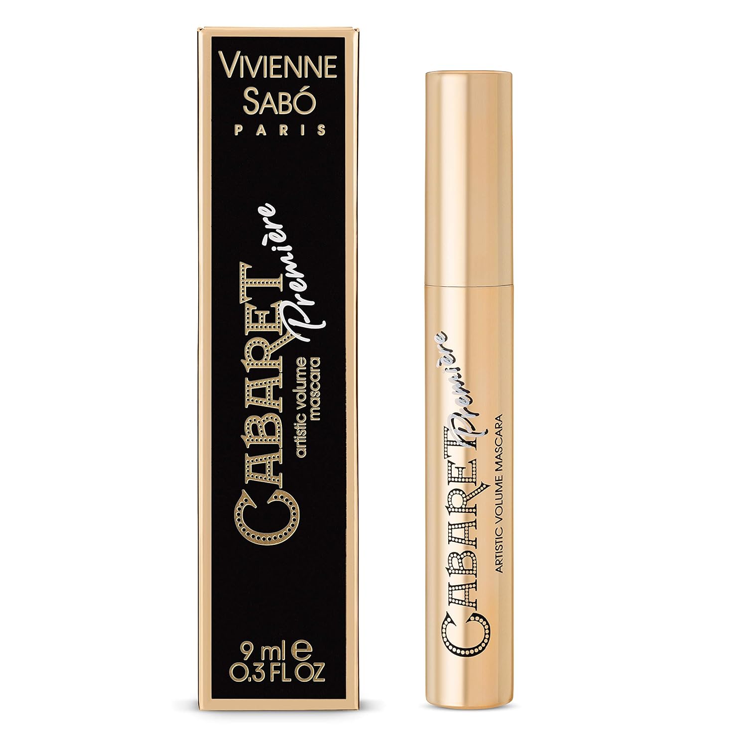 Vivienne Sabó - Classic French Mascara Cabaret Premiere, Cruelty Free, Black : Beauty